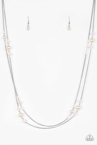 Spring Splash Pink Necklace