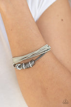 Load image into Gallery viewer, Magnetically Metro White Bracelet
