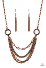 Load image into Gallery viewer, Chains Of Command Copper Necklace
