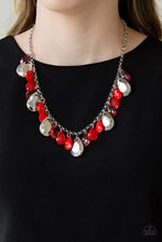 Load image into Gallery viewer, Hurricane Season Red Necklace
