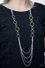 Load image into Gallery viewer, Beautifully Bubbly Yellow Necklace
