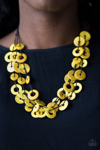 Wonderfully Walla Walla Necklace Yellow