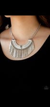 Load image into Gallery viewer, Impressive incan silver necklace

