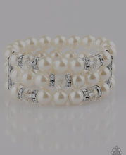 Load image into Gallery viewer, Undeniably Dapper Bracelet White
