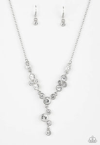 Five Star Starlet White Necklace