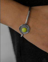 Load image into Gallery viewer, Sahara Sunshine Green Bead Cuff Bracelet
