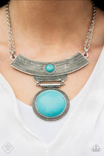 Load image into Gallery viewer, Lasting Empress icns Blue Neckace
