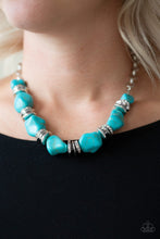 Load image into Gallery viewer, Stunningly Stone Age Blue Necklace
