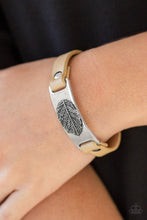 Load image into Gallery viewer, Take The Leaf Brown Bracelet
