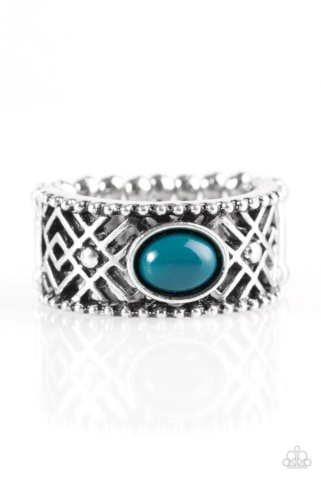 Cave  Babe Blue Ring