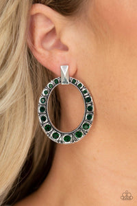 All For Glow Green Post Earring