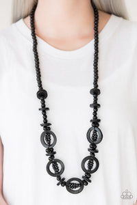 Fiji Foxtrol Black Necklace