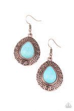 Load image into Gallery viewer, Tribal Tango Copper Earring
