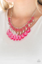 Load image into Gallery viewer, Beauty School Drop Out Pink Necklace
