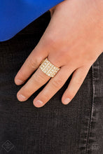 Load image into Gallery viewer, Diamond Drama Gold Ring
