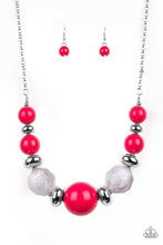 Load image into Gallery viewer, Daytime Drama Red Necklace
