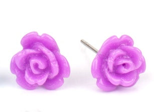 Starlet Shimmer Earring - Purple