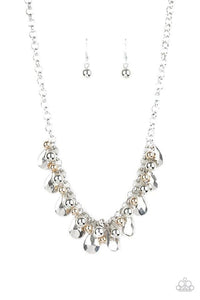Stage Stunner Silver Necklace