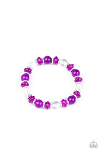 Starlet Shimmer Bracelet - Purple