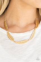 Load image into Gallery viewer, Light Flight Gold Necklace
