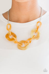 Courageously Chromstic Yellow Necklace