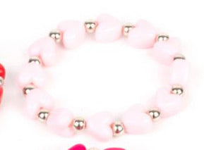 Starlet Shimmer Bracelet - Light Pink