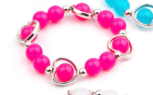Starlet Shimmer Bracelet -Pink
