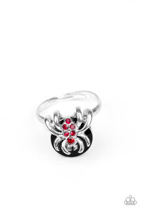 Starlet Shimmer- Red Spider Ring