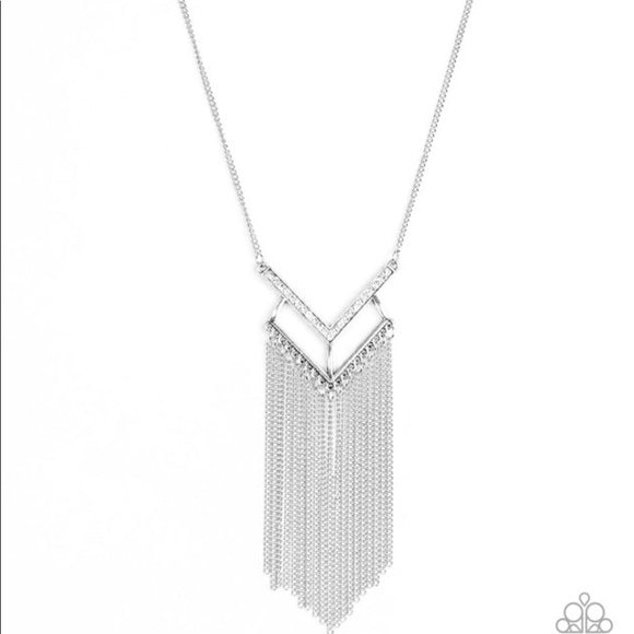 Alpha Glam White Necklace