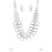 Load image into Gallery viewer, Metro Maven Silver Necklace
