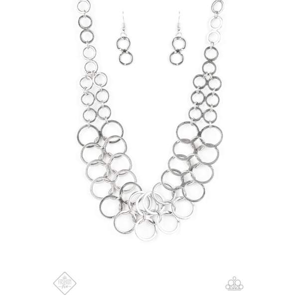 Metro Maven Silver Necklace