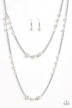 Load image into Gallery viewer, Pearl Promenade Necklace White
