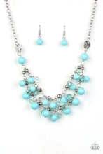 Load image into Gallery viewer, Seaside Soires Blue Necklace
