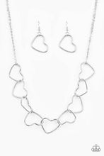 Load image into Gallery viewer, Unbreak My Heart Silver Necklace
