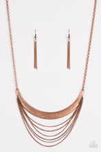 Load image into Gallery viewer, Way Wayfarer Copper Necklace
